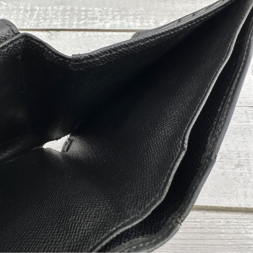 AUTHENTIC Louis Vuitton Marco Wallet. Previously owned. Color: Black. - Picture 12 of 15